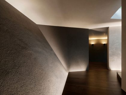 A Striking and Beautiful Geometric Home with Unique Angular walls in Meguro, Japan by ARTechnic Architects (21)