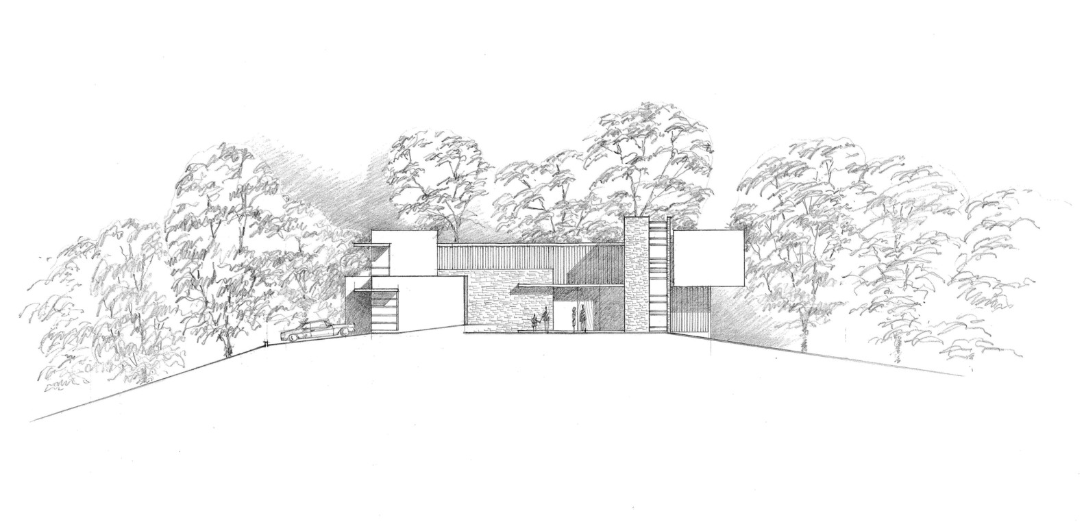 A Stunning Contemporary Home with Dramatic Pool and Vineyard Views in Windsor, California by Swatt | Miers Architects (24)