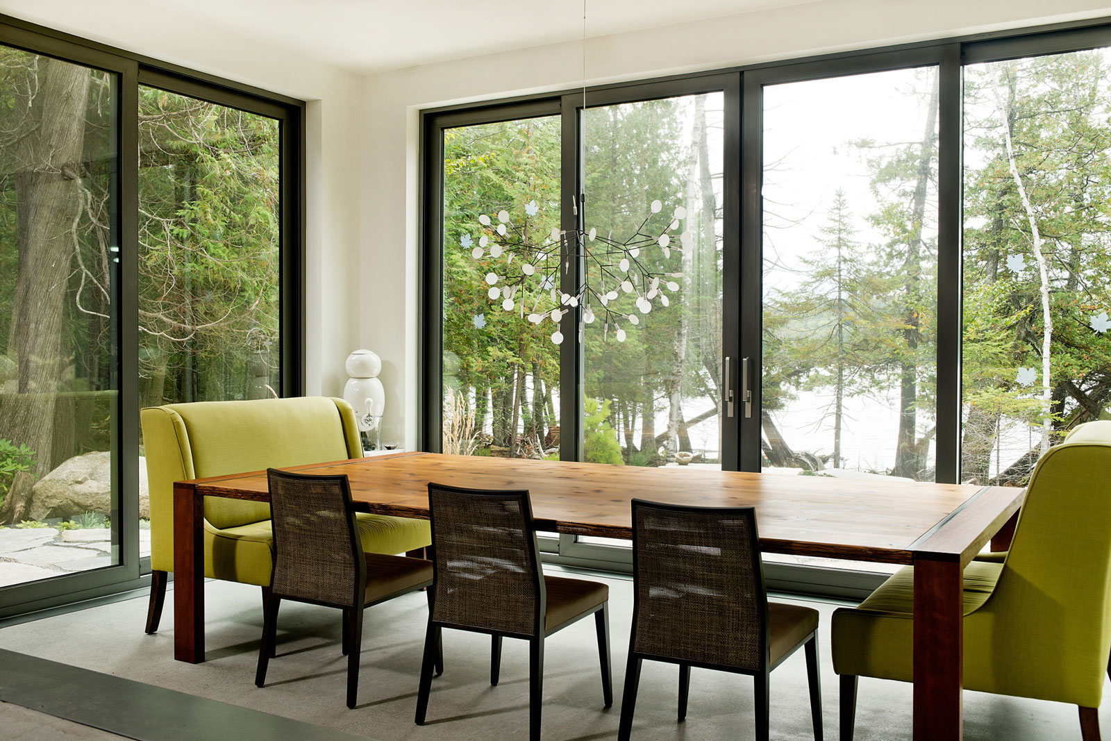 A Stunning Contemporary Home with Large Terrace Nestled in the Woods of Harrington, Quebec by Boom Town (25)