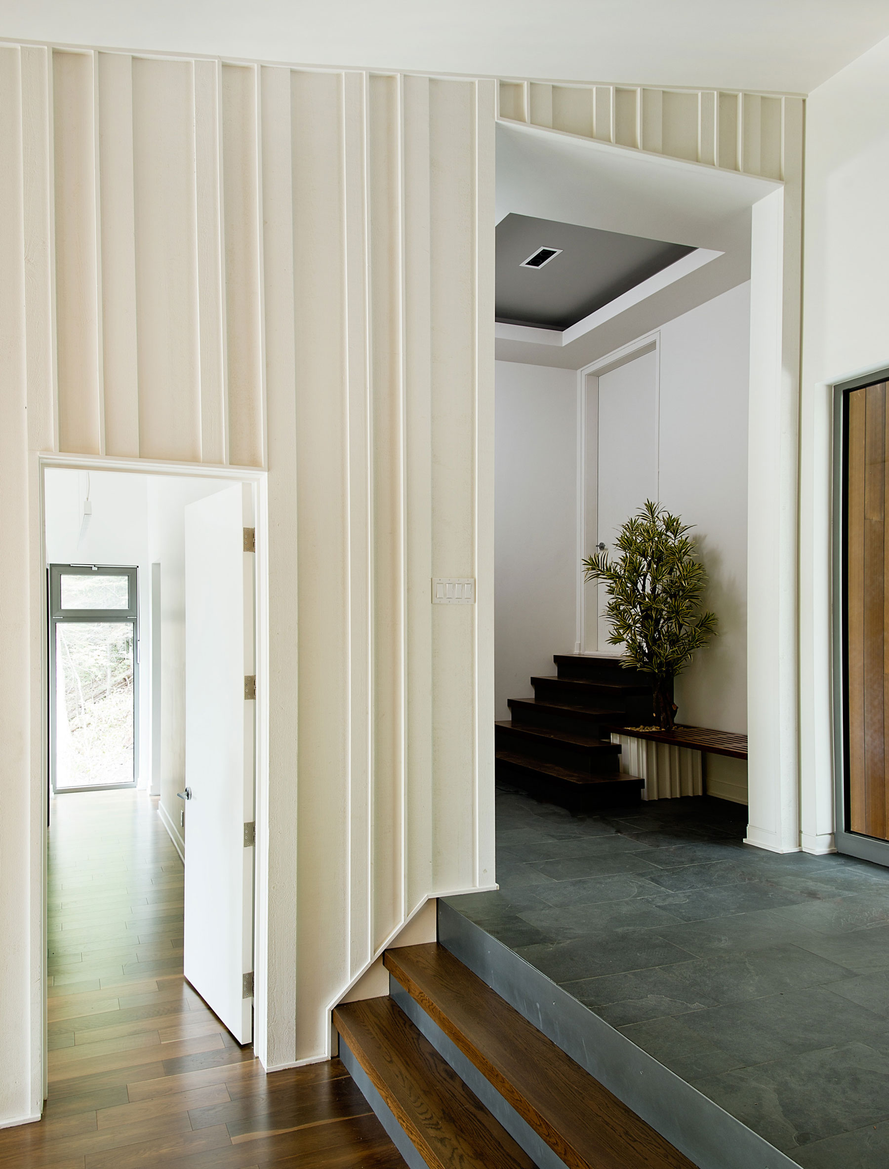 A Stunning Contemporary Home with Large Terrace Nestled in the Woods of Harrington, Quebec by Boom Town (26)