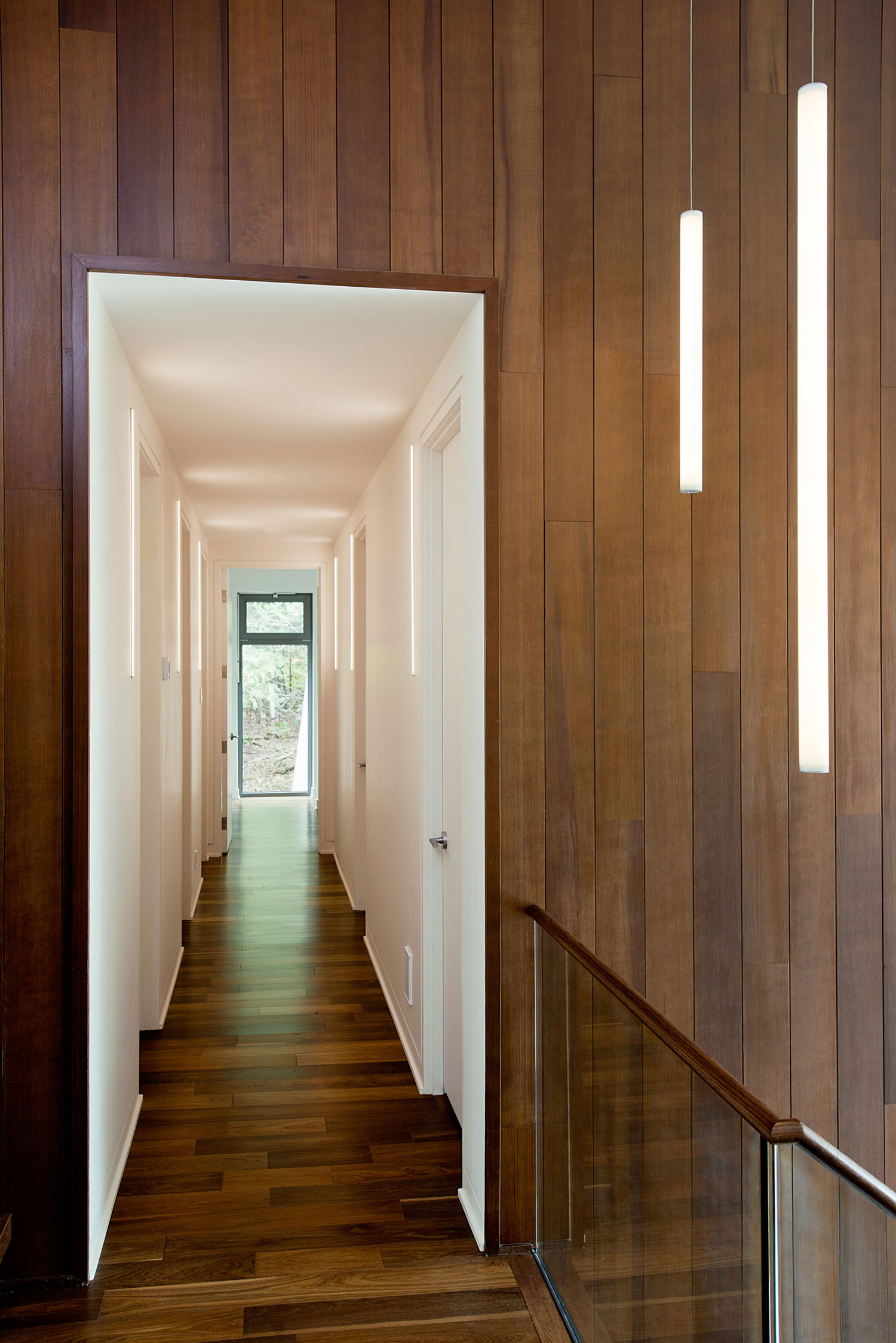 A Stunning Contemporary Home with Large Terrace Nestled in the Woods of Harrington, Quebec by Boom Town (30)