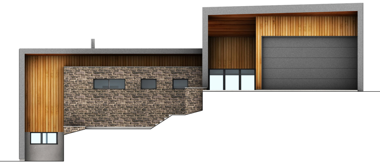 A Stunning Contemporary Home with Large Terrace Nestled in the Woods of Harrington, Quebec by Boom Town (37)