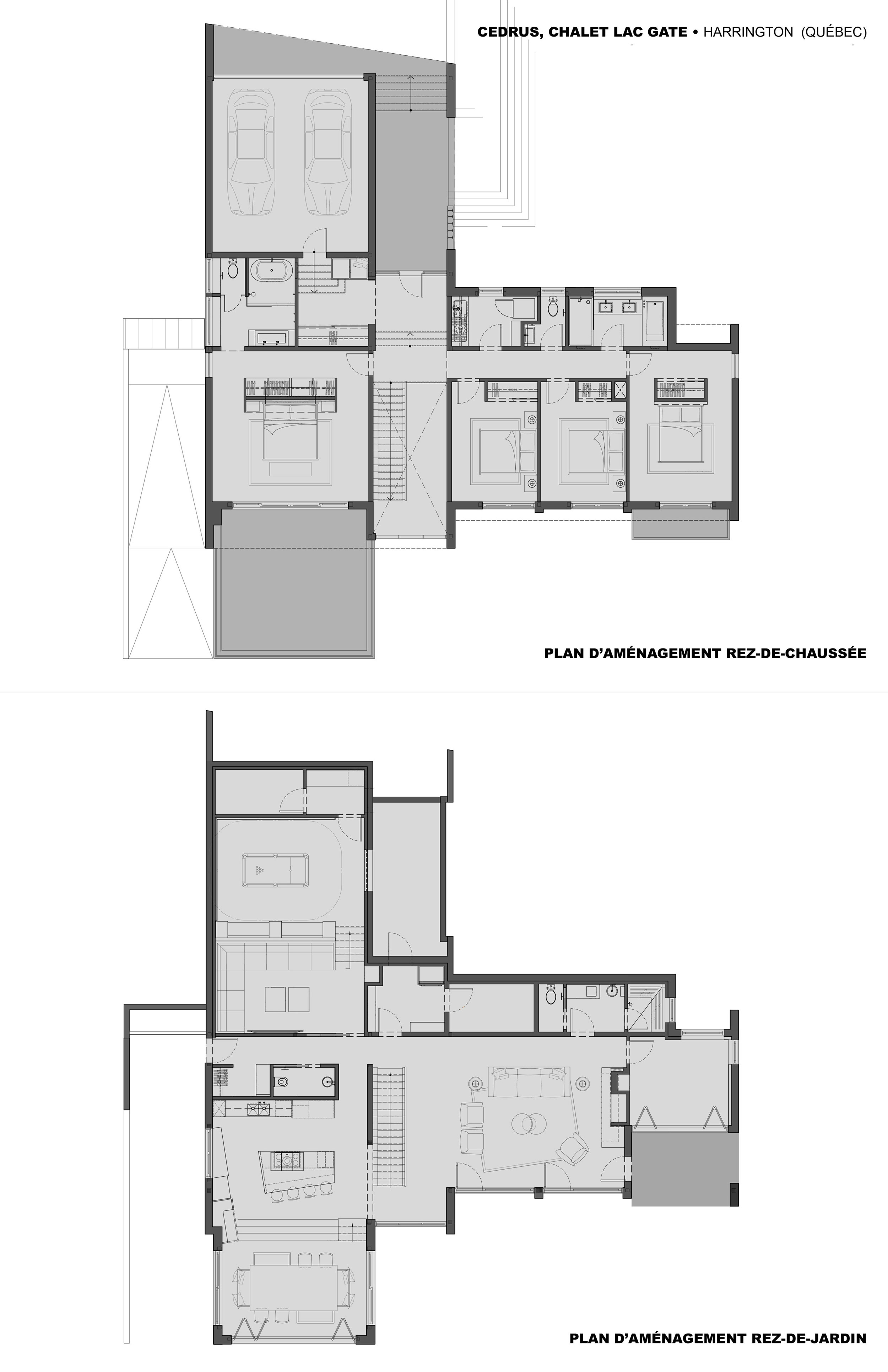 A Stunning Contemporary Home with Large Terrace Nestled in the Woods of Harrington, Quebec by Boom Town (44)