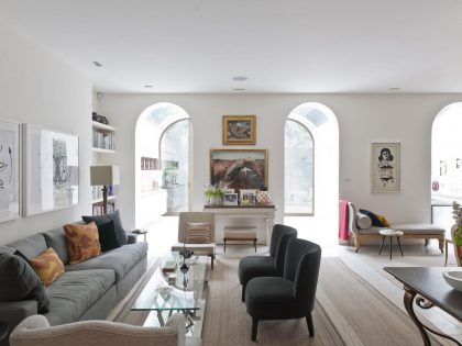 A Stunning Contemporary Home with Spaces Full of Natural Light in London's Hyde Park