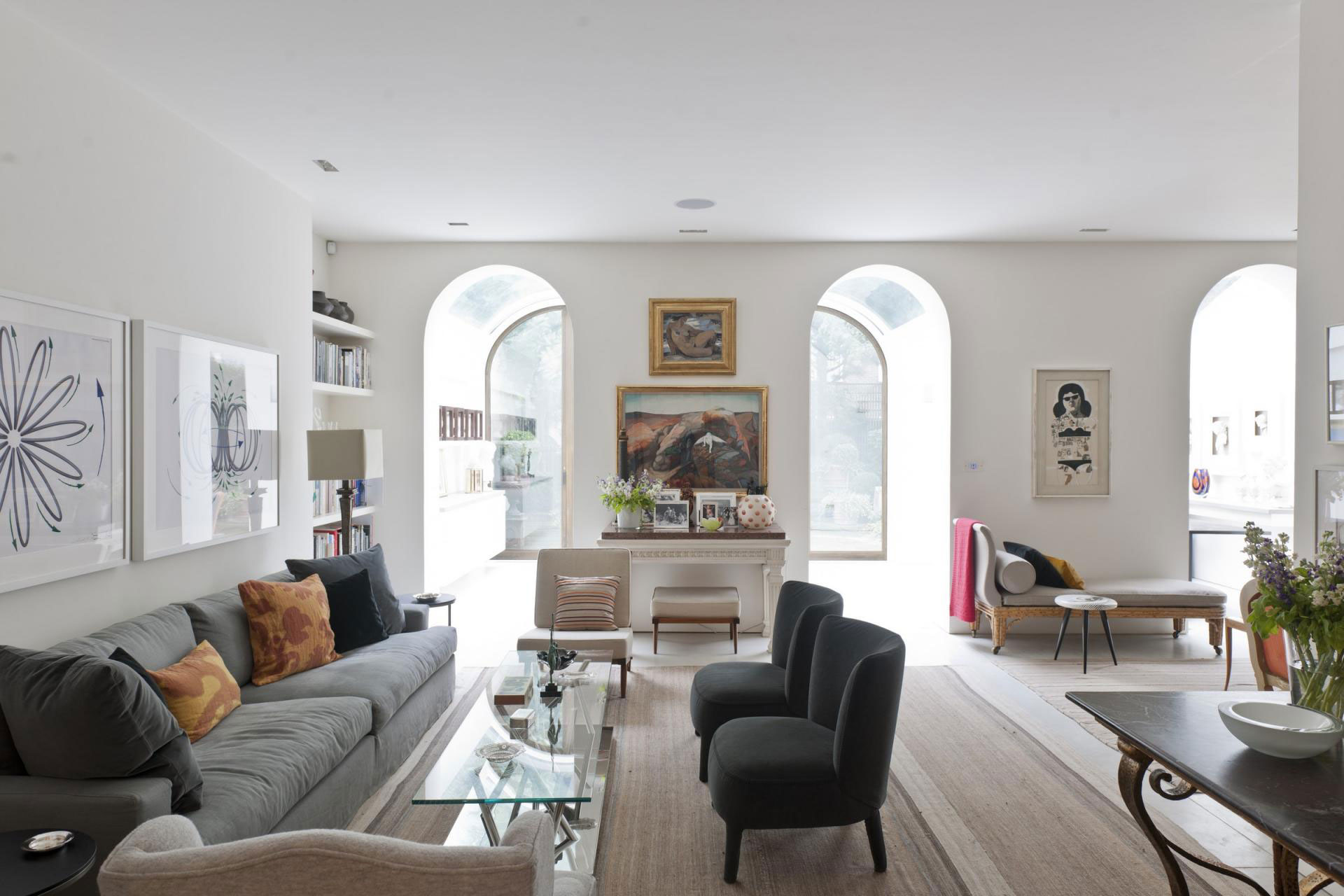 A Stunning Contemporary Home with Spaces Full of Natural Light in London's Hyde Park by Andy Martin Architects (1)