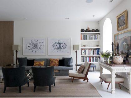 A Stunning Contemporary Home with Spaces Full of Natural Light in London's Hyde Park by Andy Martin Architects (2)