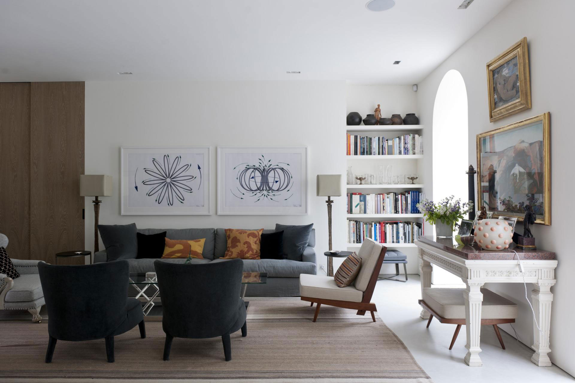 A Stunning Contemporary Home with Spaces Full of Natural Light in London's Hyde Park by Andy Martin Architects (2)