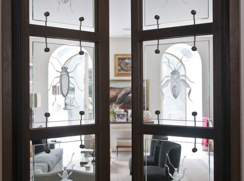 A Stunning Contemporary Home with Spaces Full of Natural Light in London's Hyde Park by Andy Martin Architects (9)