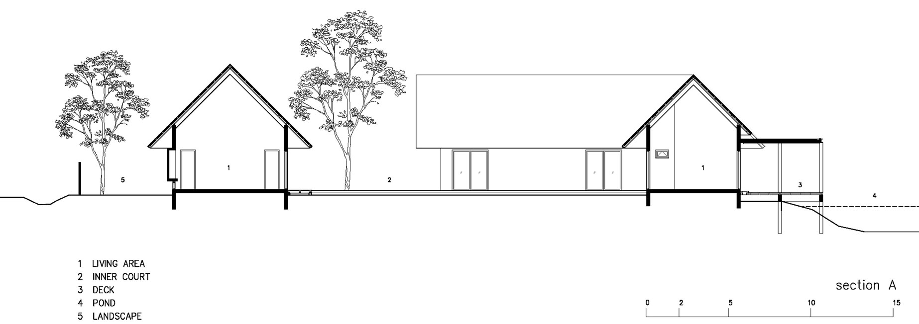 A Stunning Contemporary Triangle House with Gabled Walls in Nakhon Pathom, Thailand by Phongphat Ueasangkhomset (28)