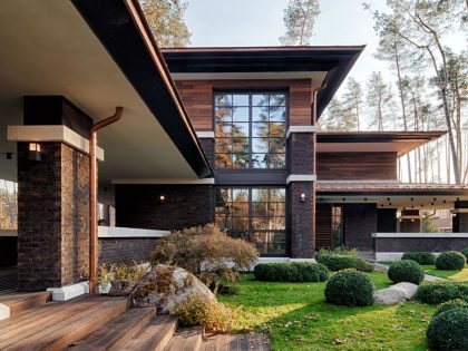 A Stunning Home Full of Silence and Surrounded by Nature in Kiev, Ukraine by Yunakov architecture (10)