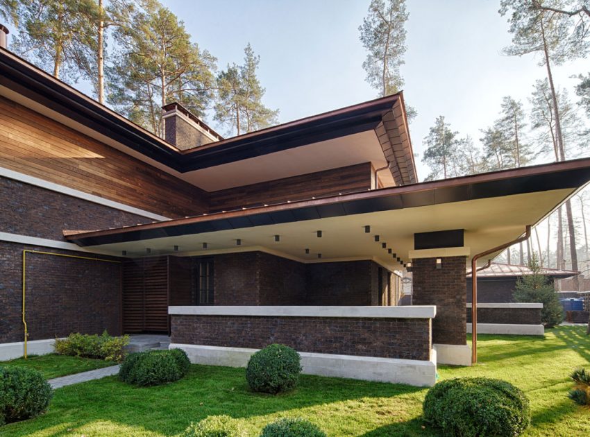 A Stunning Home Full of Silence and Surrounded by Nature in Kiev, Ukraine by Yunakov architecture (14)