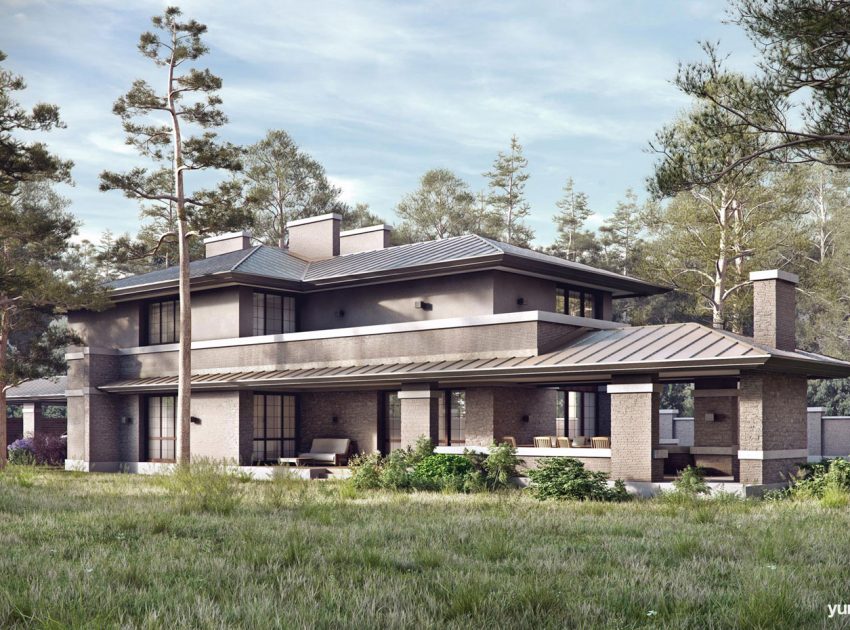 A Stunning Home Full of Silence and Surrounded by Nature in Kiev, Ukraine by Yunakov architecture (17)