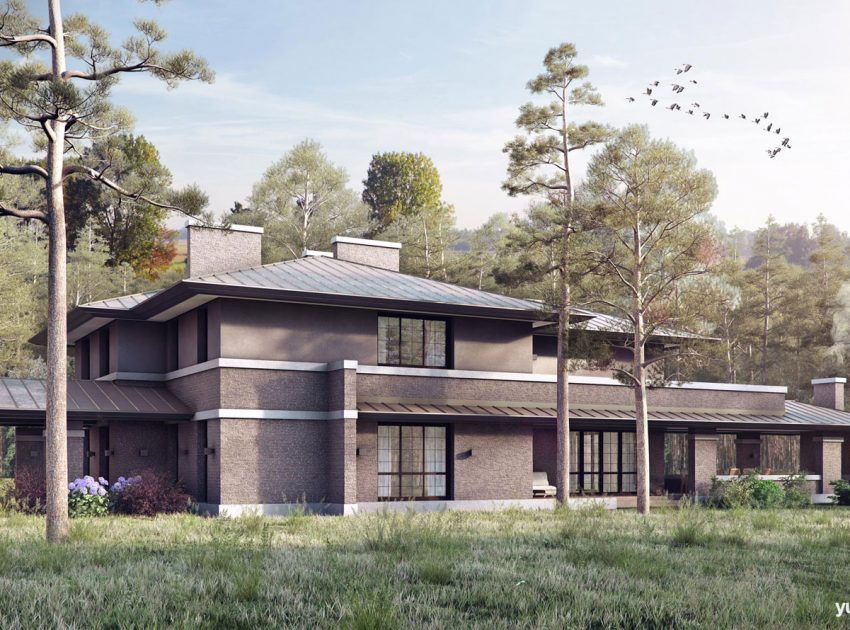 A Stunning Home Full of Silence and Surrounded by Nature in Kiev, Ukraine by Yunakov architecture (18)