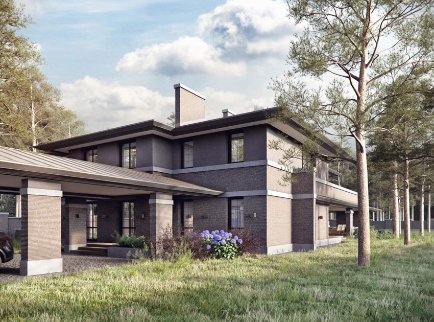 A Stunning Home Full of Silence and Surrounded by Nature in Kiev, Ukraine by Yunakov architecture (19)