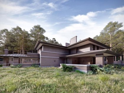 A Stunning Home Full of Silence and Surrounded by Nature in Kiev, Ukraine by Yunakov architecture (21)