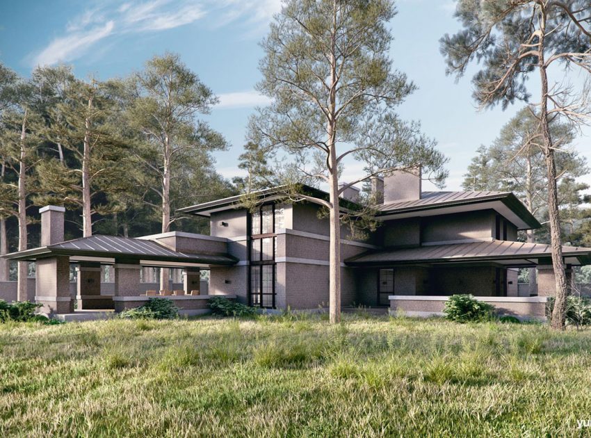 A Stunning Home Full of Silence and Surrounded by Nature in Kiev, Ukraine by Yunakov architecture (22)