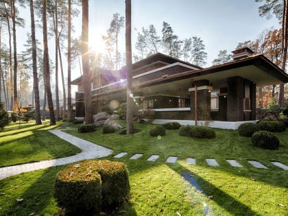 A Stunning Home Full of Silence and Surrounded by Nature in Kiev, Ukraine by Yunakov architecture (3)
