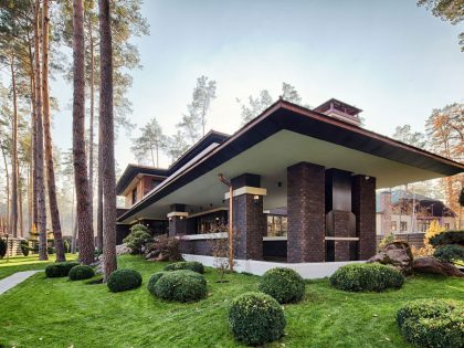 A Stunning Home Full of Silence and Surrounded by Nature in Kiev, Ukraine by Yunakov architecture (4)