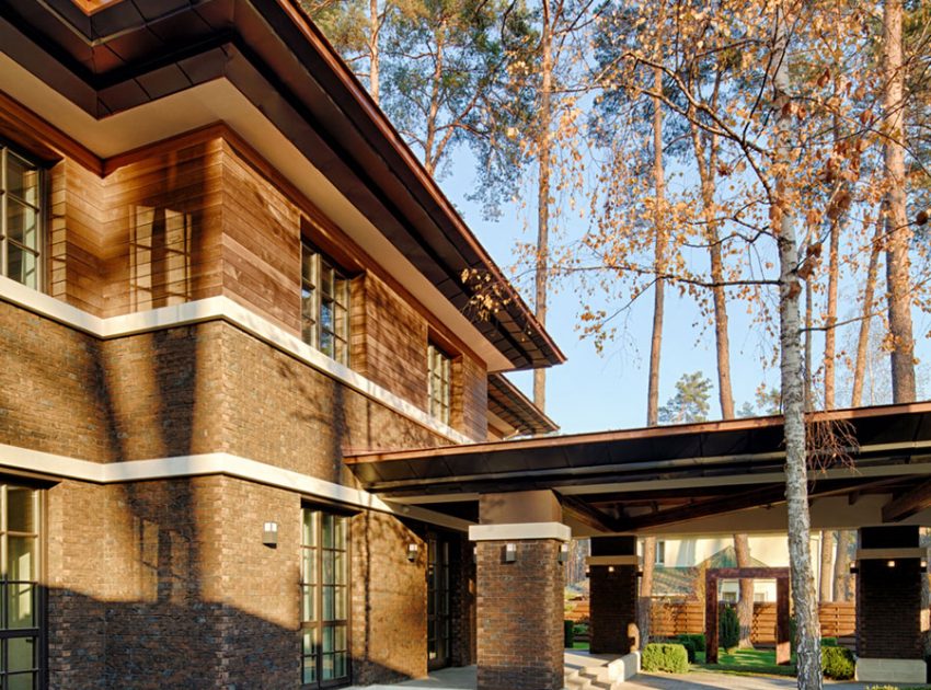 A Stunning Home Full of Silence and Surrounded by Nature in Kiev, Ukraine by Yunakov architecture (6)