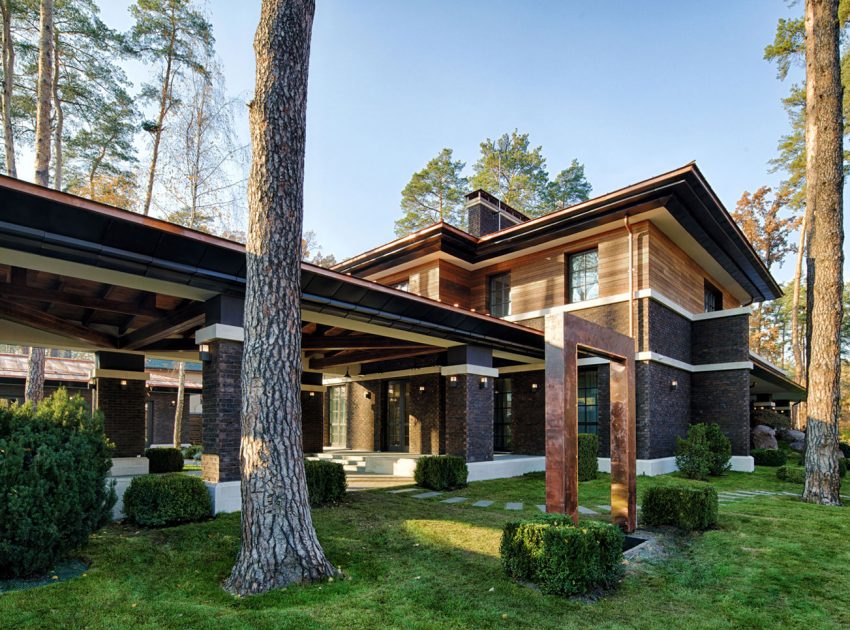 A Stunning Home Full of Silence and Surrounded by Nature in Kiev, Ukraine by Yunakov architecture (7)