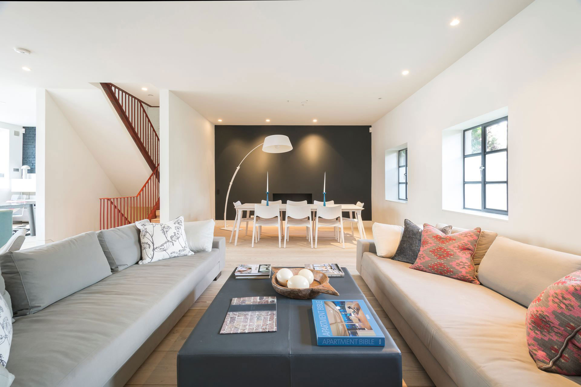 A Stunning Manhattan-Style Home with Light and Spacious Interiors in London, England by Moreno Masey Architecture Studio (3)