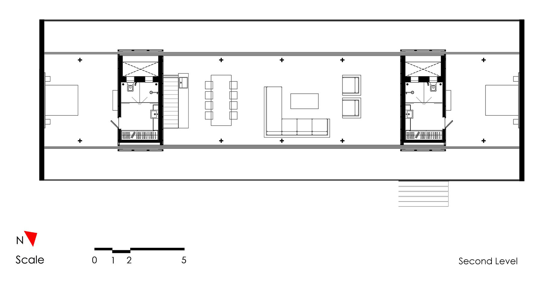 A Stunning Modern Concrete Home with Simple Interiors in Nashik, India by Ajay Sonar (18)