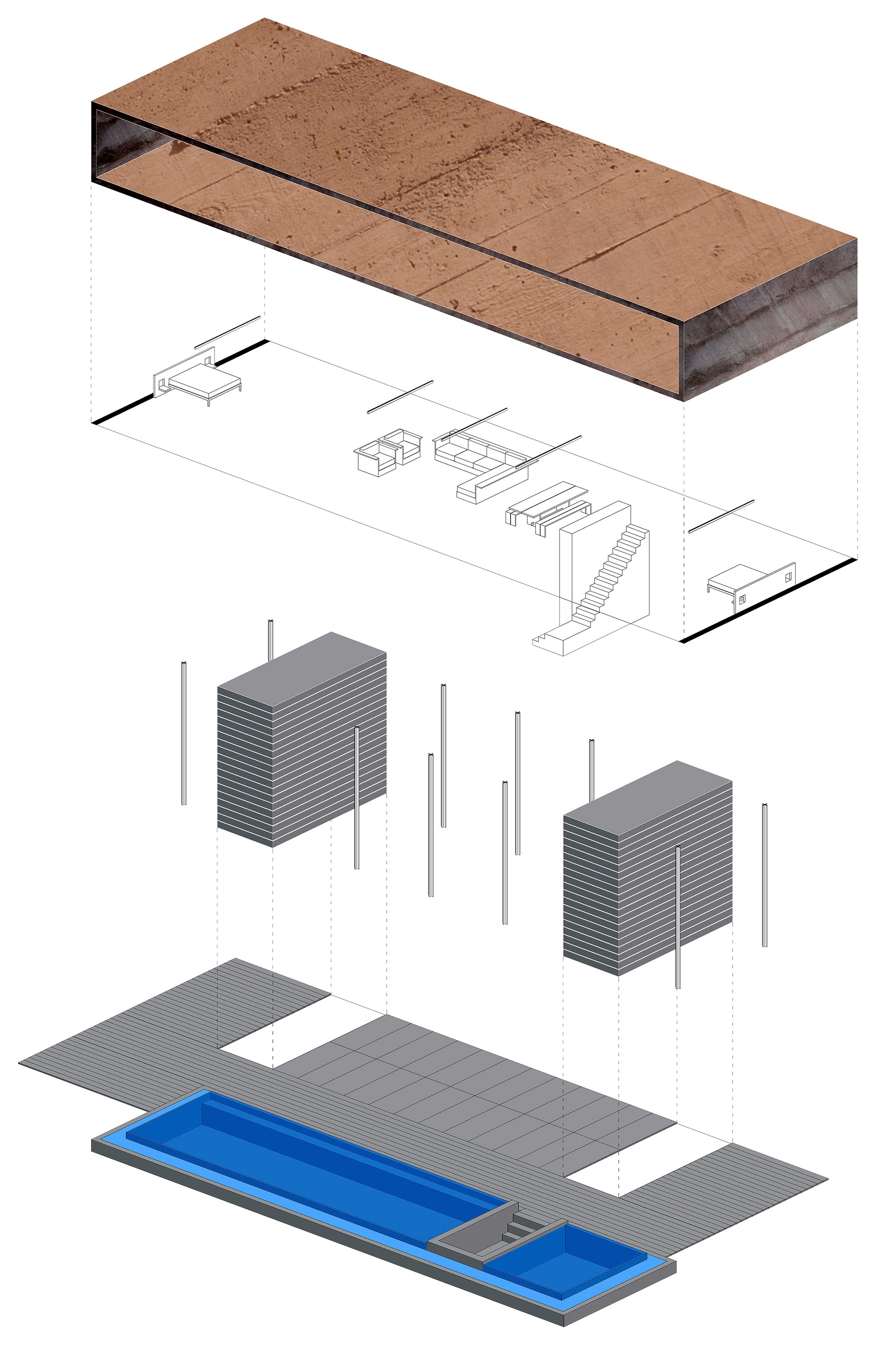 A Stunning Modern Concrete Home with Simple Interiors in Nashik, India by Ajay Sonar (22)