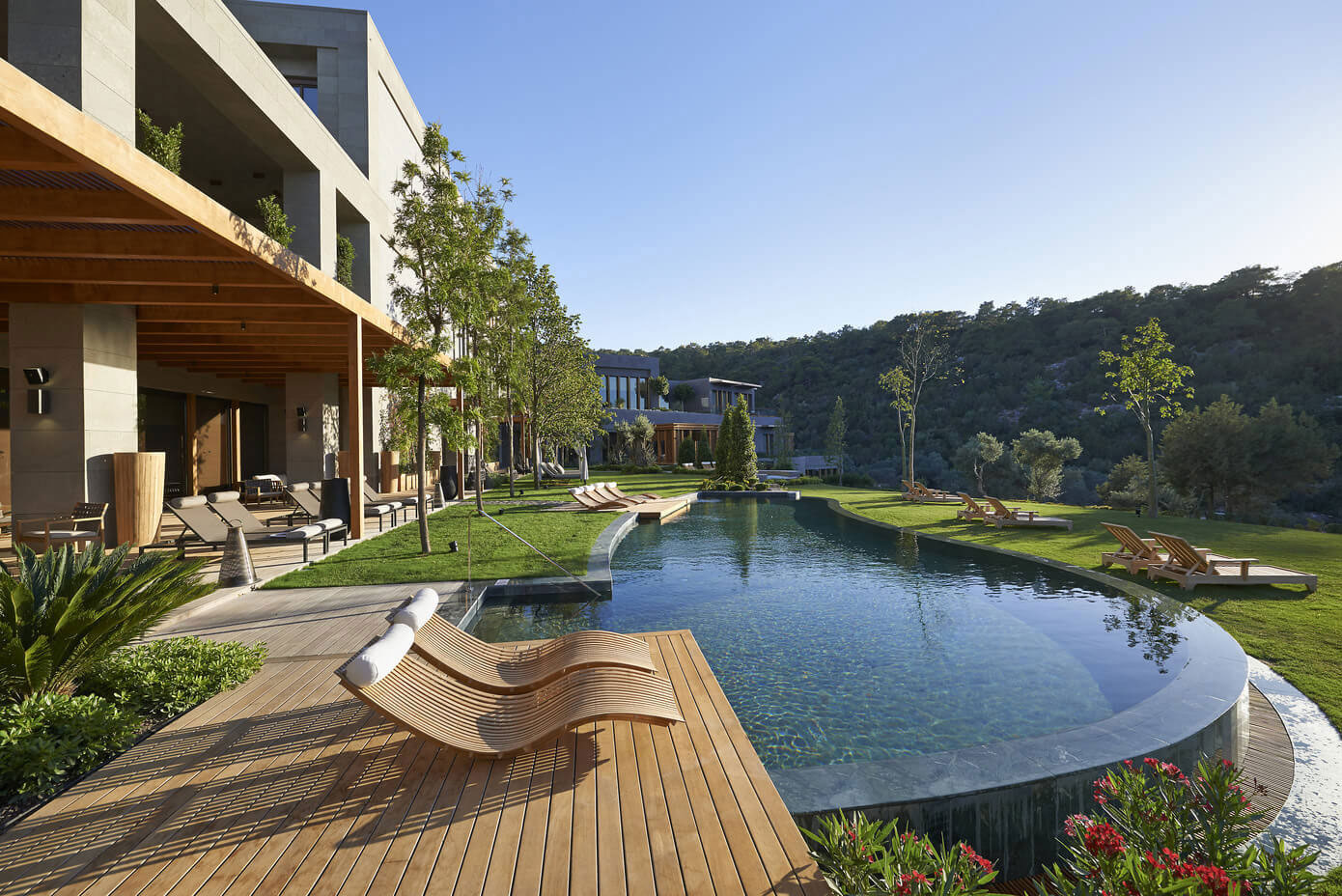 A Stunning Waterfront Resort Overlooking the Spectacular Ocean Views in Bodrum, Turkey by Antonio Citterio Patricia Viel (12)