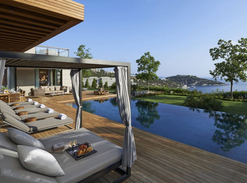 A Stunning Waterfront Resort Overlooking the Spectacular Ocean Views in Bodrum, Turkey by Antonio Citterio Patricia Viel (13)