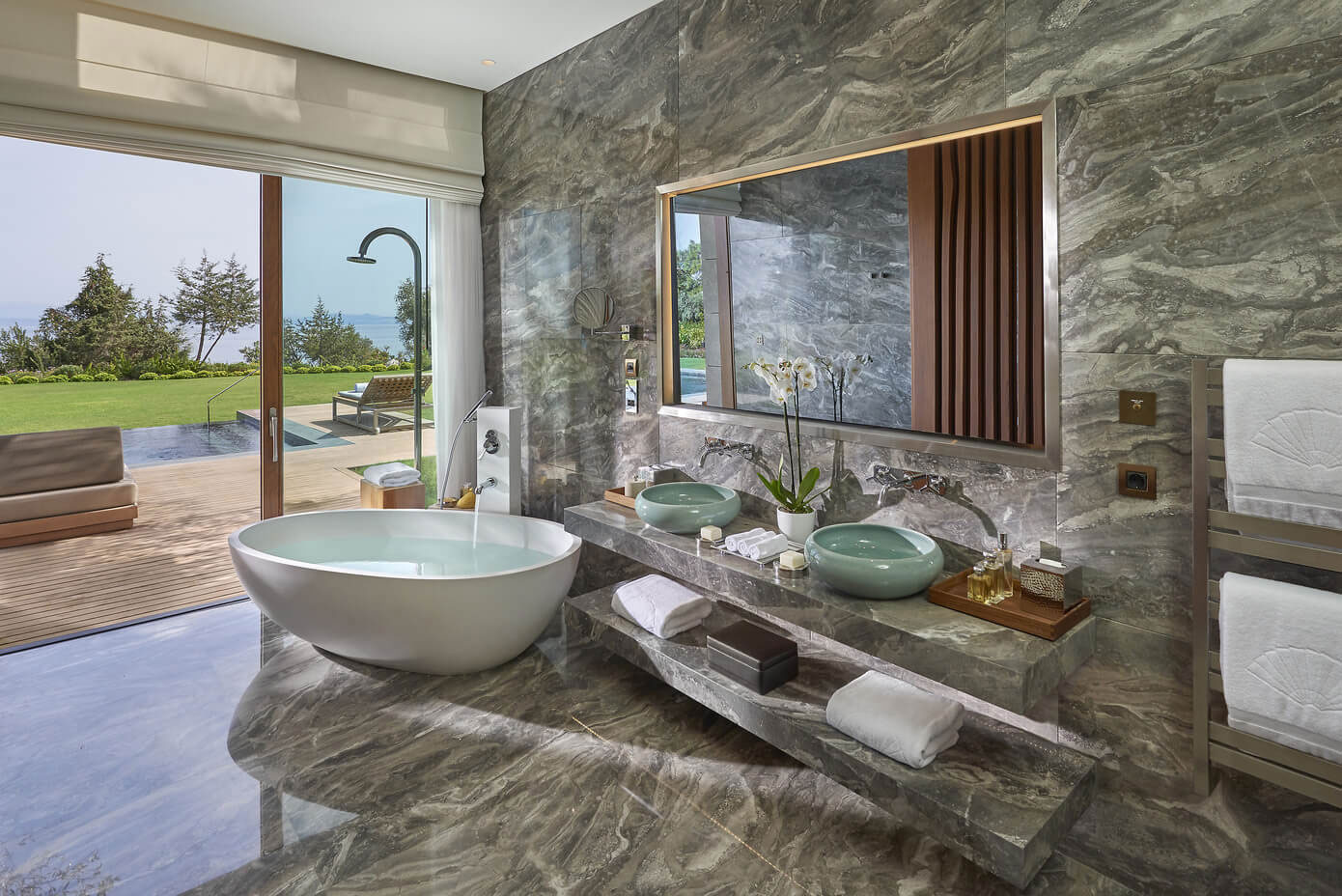 A Stunning Waterfront Resort Overlooking the Spectacular Ocean Views in Bodrum, Turkey by Antonio Citterio Patricia Viel (32)
