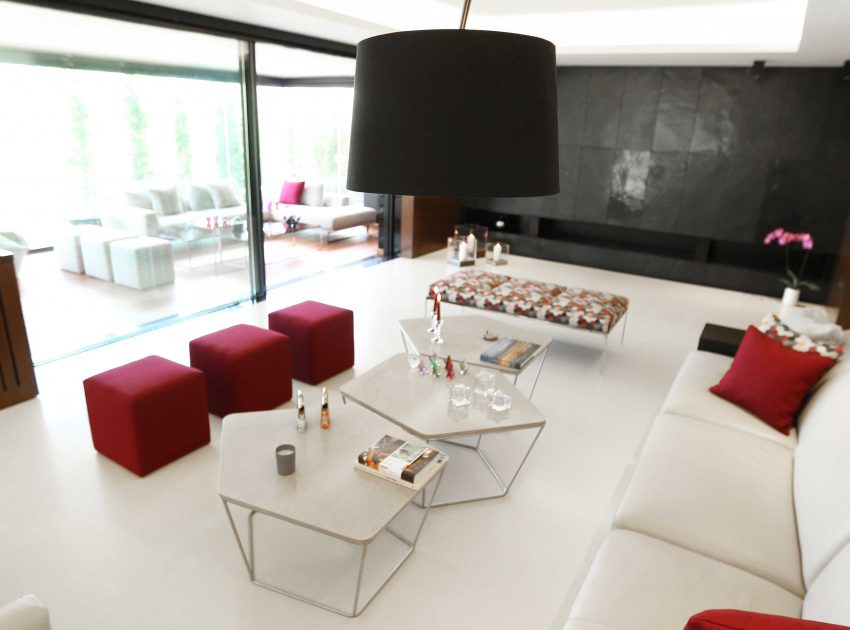 A Stylish Apartment with Striking Interior and Full of Personality in Rabieh, Lebanon by ROHD (1)