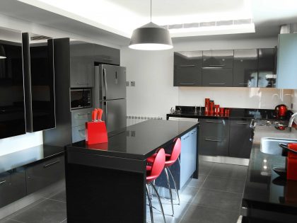 A Stylish Apartment with Striking Interior and Full of Personality in Rabieh, Lebanon by ROHD (4)