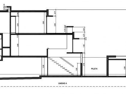 A Stylish Concrete House with a Courtyard and Pool in Buenos Aires by BAK Arquitectos (35)