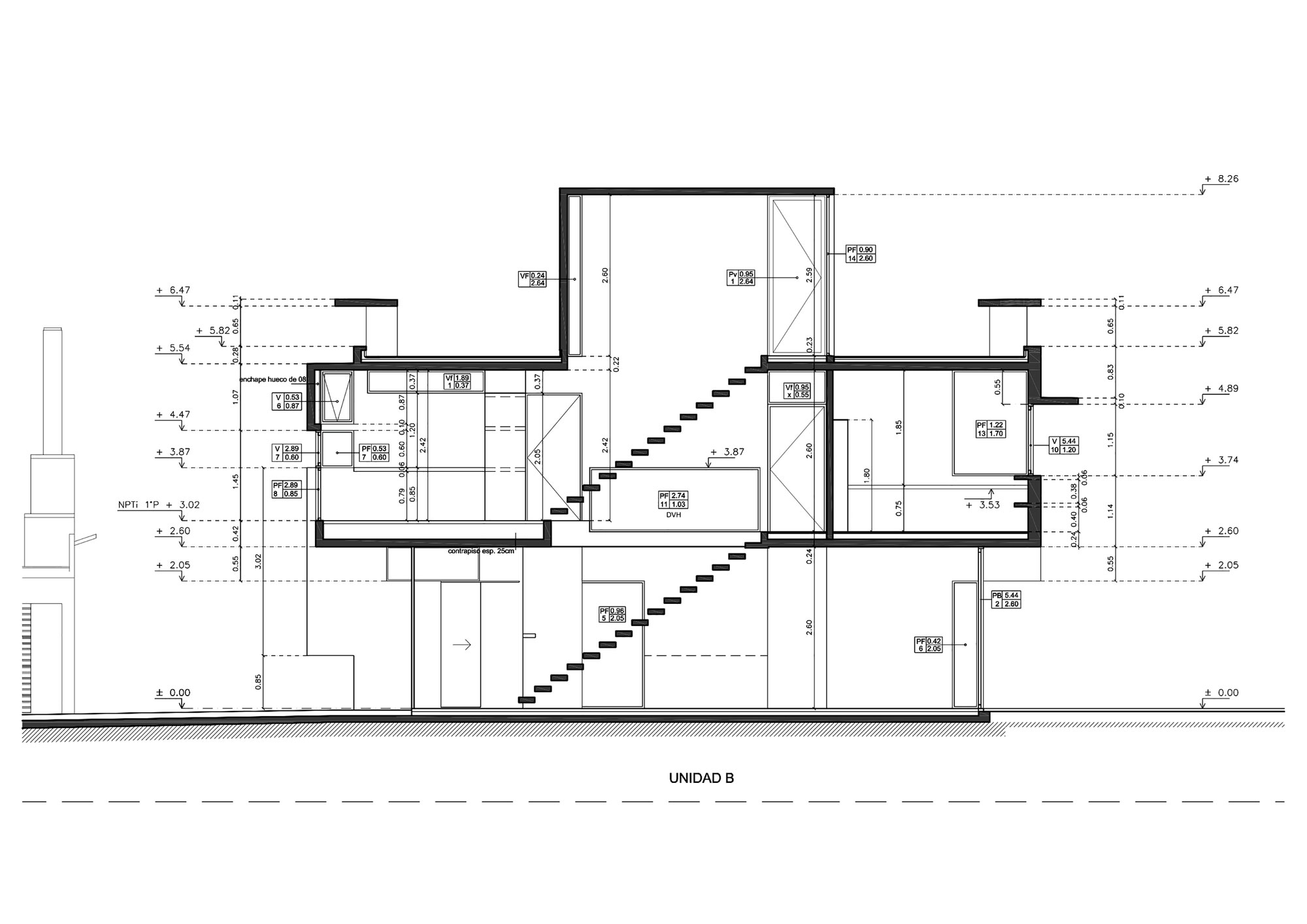 A Stylish Concrete House with a Courtyard and Pool in Buenos Aires by BAK Arquitectos (38)