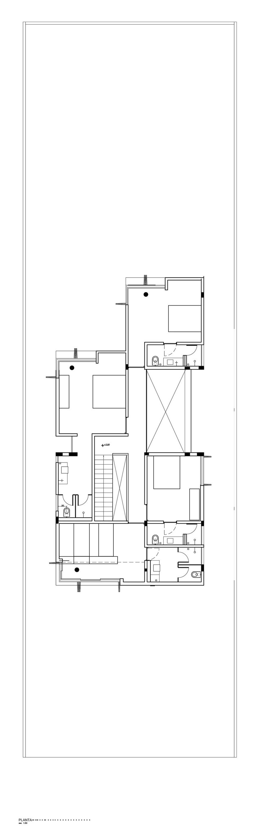 A Stylish Contemporary Beach House with White and Smooth Walls in São Sebastião, Brazil by Campanella Arquitetura (14)