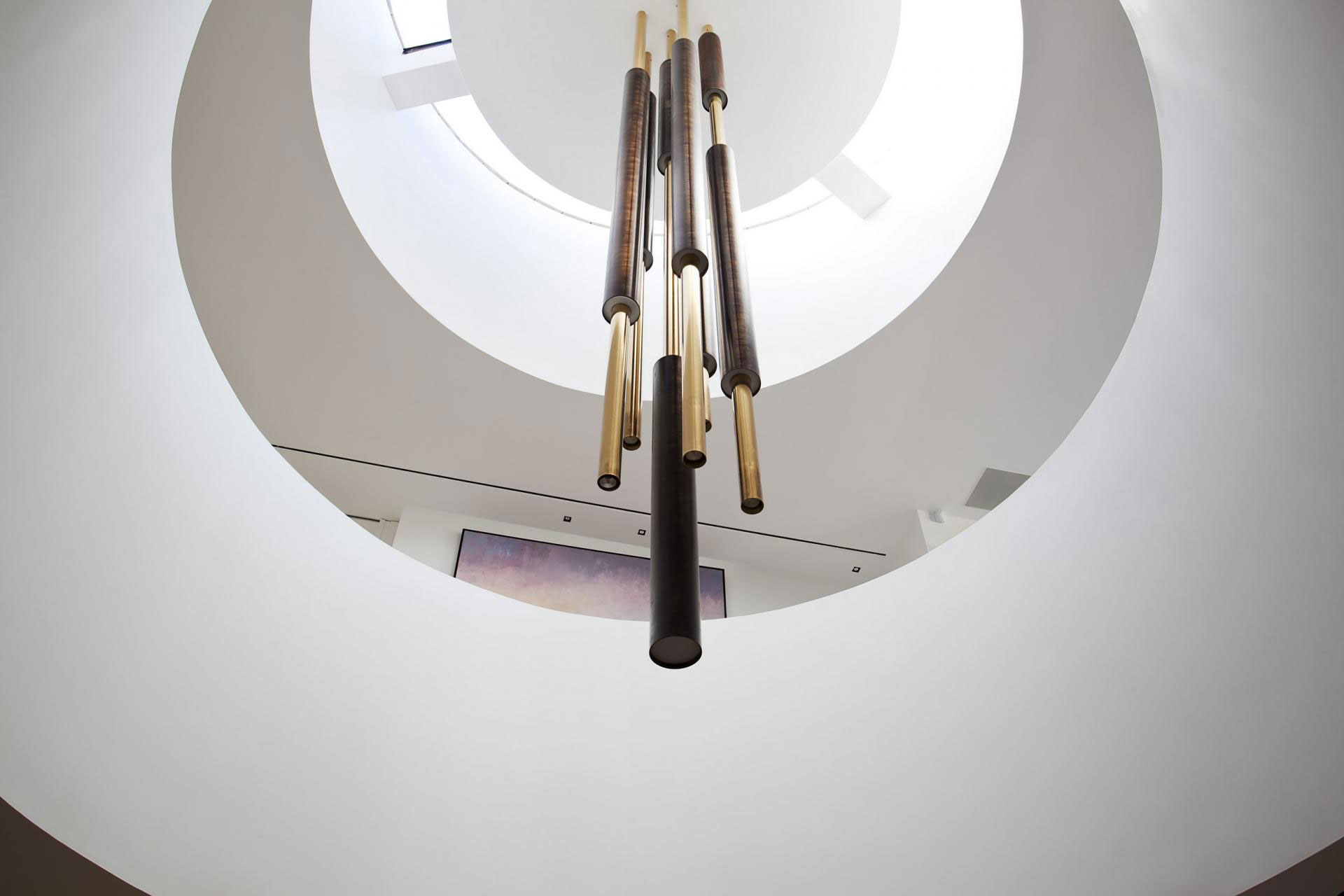 A Stylish Contemporary Concrete House with Black Glass and Marble Facade in Seville by A-cero (42)