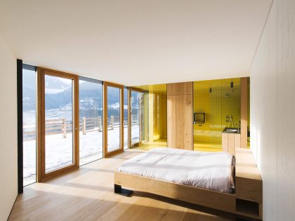 A Stylish Contemporary Home with Natural Stone Walls in Neustift, Italy by Bergmeister Wolf Architekten (13)