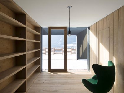 A Stylish Contemporary Home with Natural Stone Walls in Neustift, Italy by Bergmeister Wolf Architekten (8)