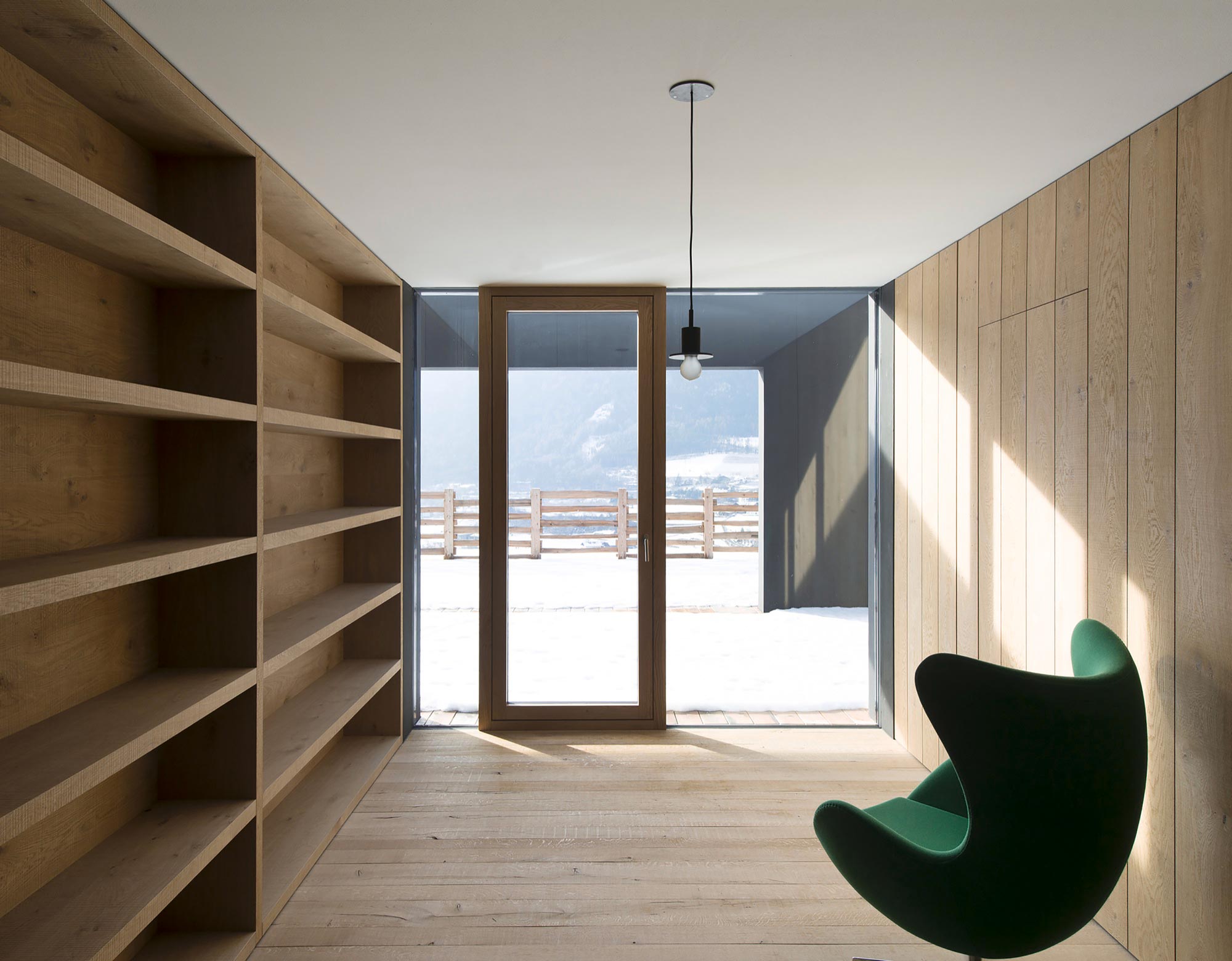 A Stylish Contemporary Home with Natural Stone Walls in Neustift, Italy by Bergmeister Wolf Architekten (8)