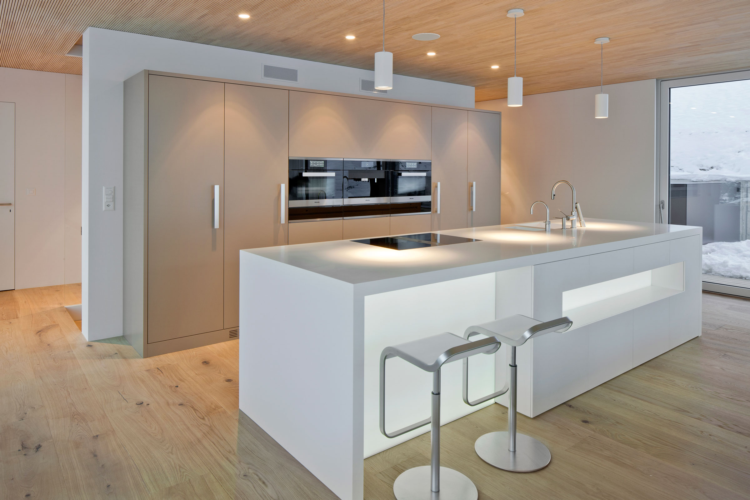 A Stylish Contemporary Home with Stunning Views in Termen, Switzerland by Matthias Werlen Architektur and Zeiter + Berchtold (4)