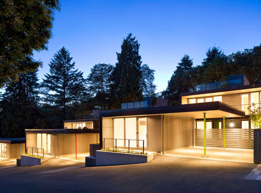 A Stylish Contemporary Home with Unique Character in North Vancouver by office of mcfarlane biggar architects + designers (12)