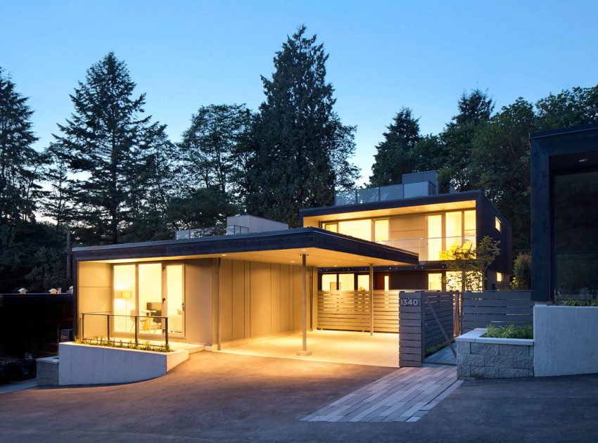 A Stylish Contemporary Home with Unique Character in North Vancouver by office of mcfarlane biggar architects + designers (13)