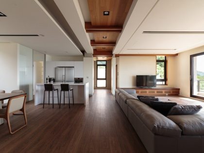 A Stylish Contemporary Home with Wood Accents in Taipei City by AYA Living Group (2)