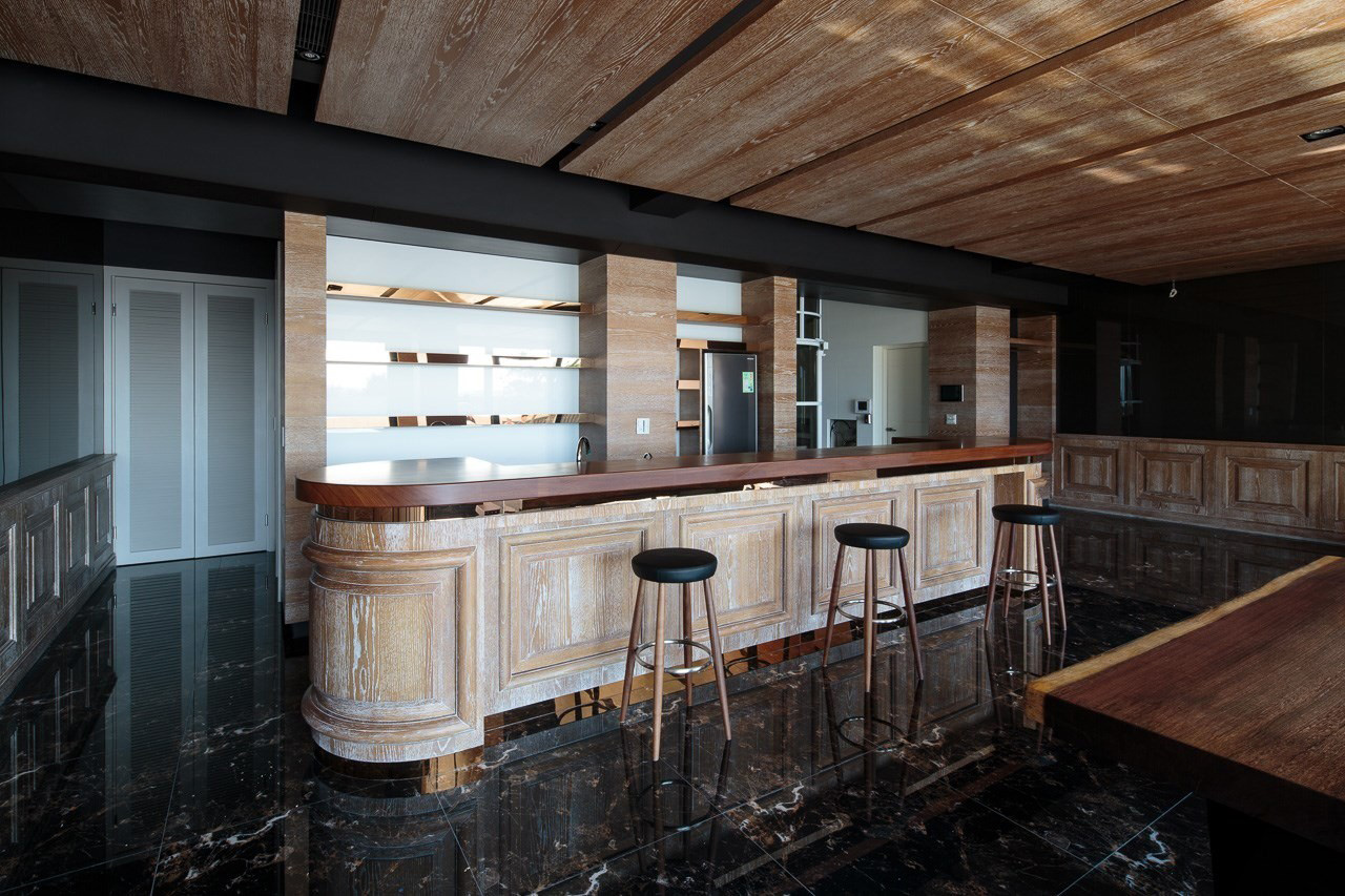 A Stylish Contemporary Home with Wood Accents in Taipei City by AYA Living Group (20)