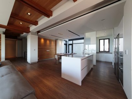 A Stylish Contemporary Home with Wood Accents in Taipei City by AYA Living Group (7)