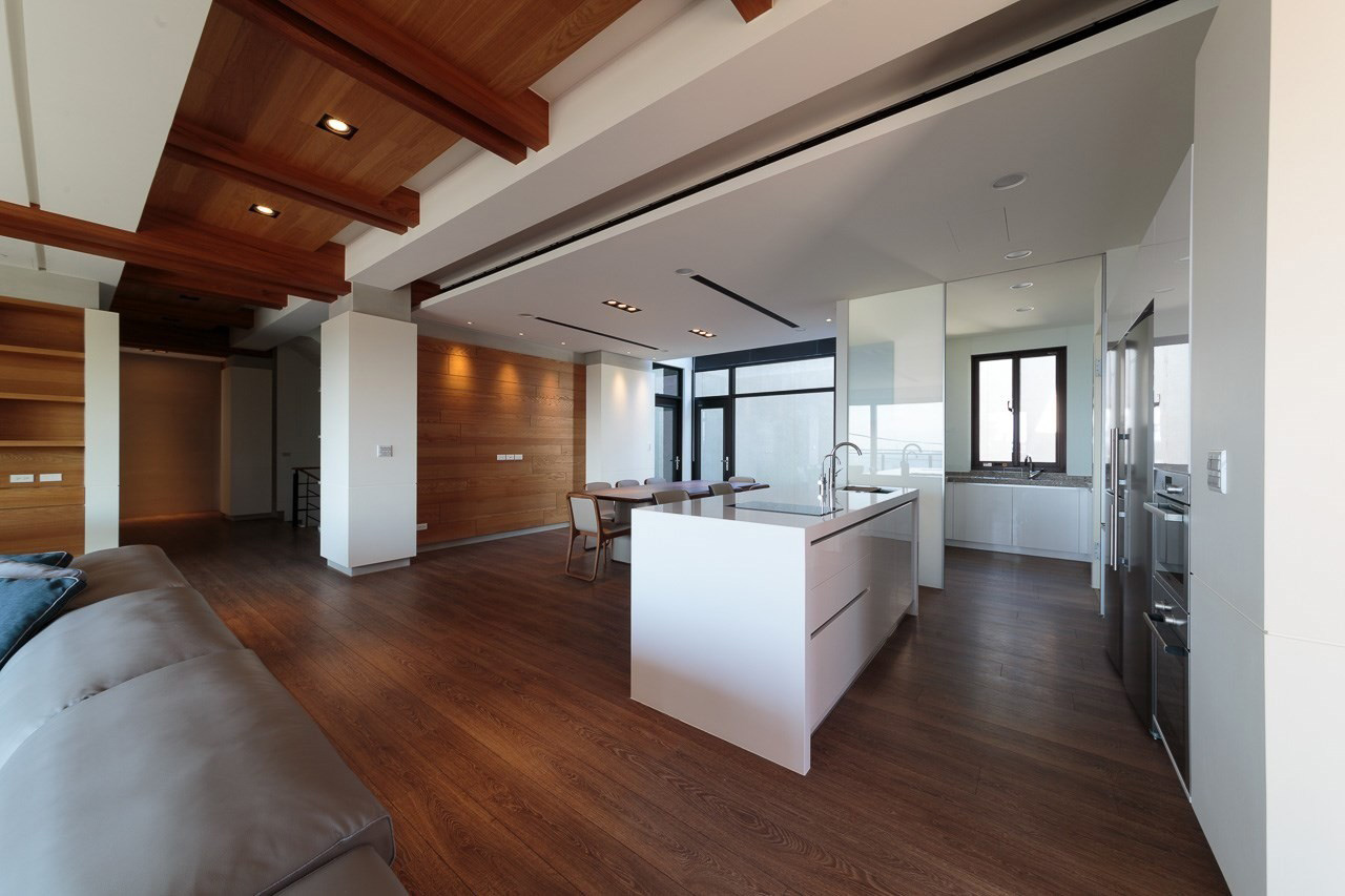A Stylish Contemporary Home with Wood Accents in Taipei City by AYA Living Group (7)