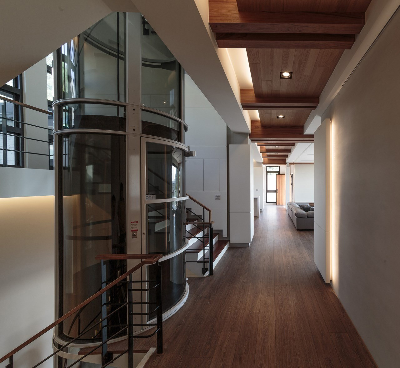 A Stylish Contemporary Home with Wood Accents in Taipei City by AYA Living Group (9)
