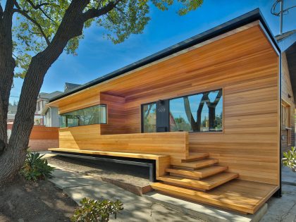 A Stylish Home with Lots of Natural Light in Hermon, Los Angeles by Martin Fenlon Architecture (15)