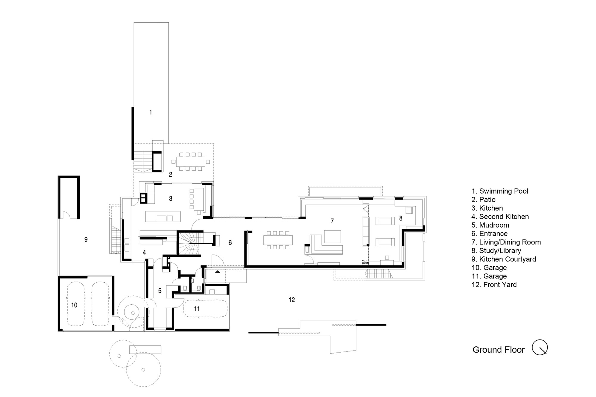 A Stylish L-Shaped Contemporary Home for a Young Family in Munich by Stephan Maria Lang (11)