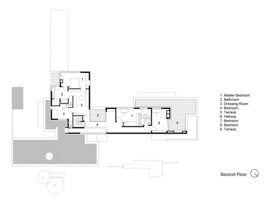 A Stylish L-Shaped Contemporary Home for a Young Family in Munich by Stephan Maria Lang (14)